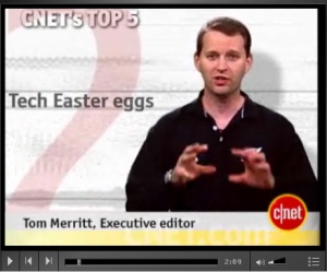 CNET Top5 easter eggs