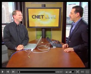 CNET Live hosts Tom Merritt and Brian Cooley