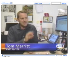 Tom Merritt on CW - CBS5