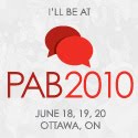 I'll be at Podcasters Across Borders 2010 in Ottawa
